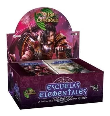 Display Mitos y Leyendas Escuelas Elementales