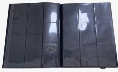 Carpeta 360 Espacios 9 Bolsillos Topdeck Negra Carpeta 360 Espacios 9 Bolsillos Topdeck Negra