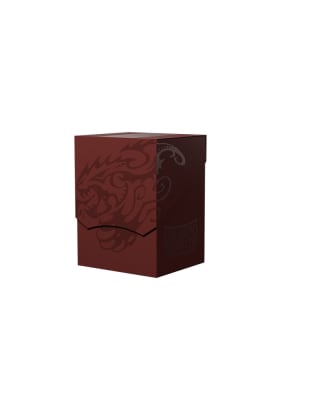 Deck Shell Dragon Shield 100+ Cartas - Blood red