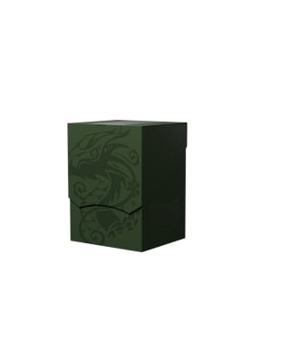 Deck Shell Dragon Shield 100+ Cartas - Forest Green