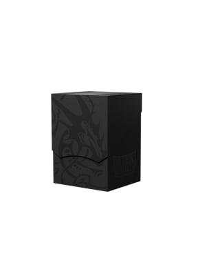 Deck Shell Dragon Shield 100+ Cartas - Shadow Black