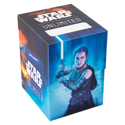 Deckbox Gamegenic Star Wars Unlimited Soft Crate - Rey/Kylo Ren