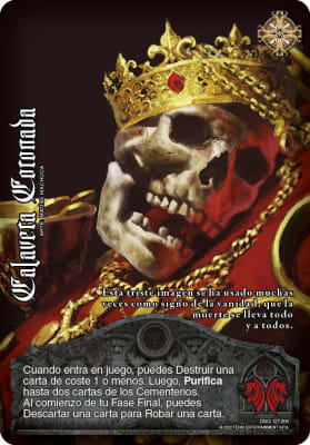 Calavera Coronada Foil1