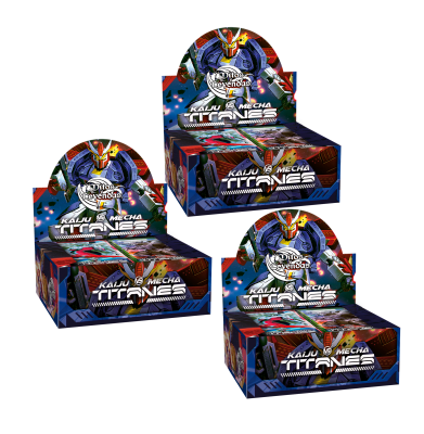 [PREVENTA] Display Imperio Kaiju vs Mecha: Titanes x31