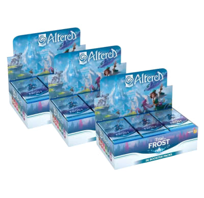 Booster Box Altered Trial By Frost (Inglés) x3