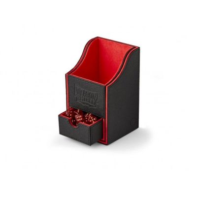 DeckBox Nest para 100 cartas Rojo con porta dados Dragon Shield 