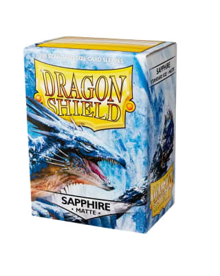 Protector Dragon Shield Standard Matte 100u. - Sapphire