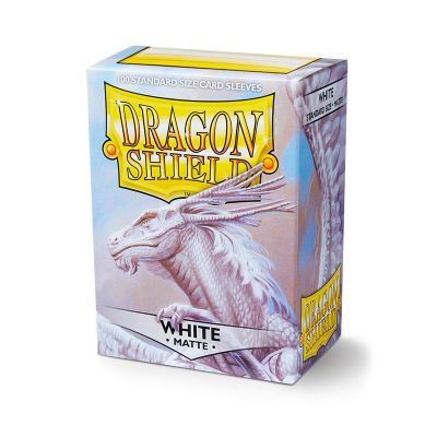 Protector Dragon Shield Standard Matte 100u. - White