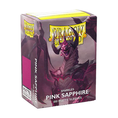 Protector Dragon Shield Standard Matte 100u. - Sparkles Pink Sapphire1