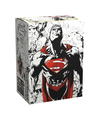 Protector Dragon Shield Art Dual Matte Standard - Super Man Red/White