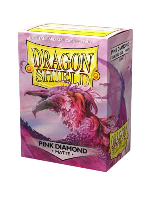 Protector Dragon Shield Standard Matte 100u. - Pink Diamond1