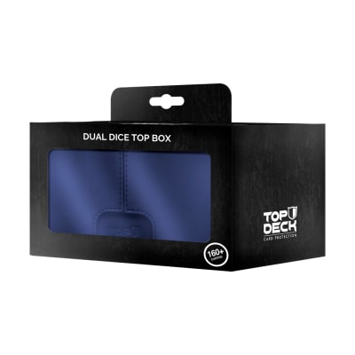 Deck Box Top Deck Dual Dice Top Box 160 Azul