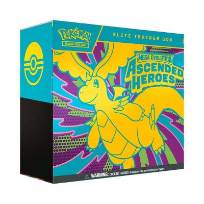Pokémon TCG: Mega Evoluciones Ascended Heroes - Elite Trainer Box (Inglés)1