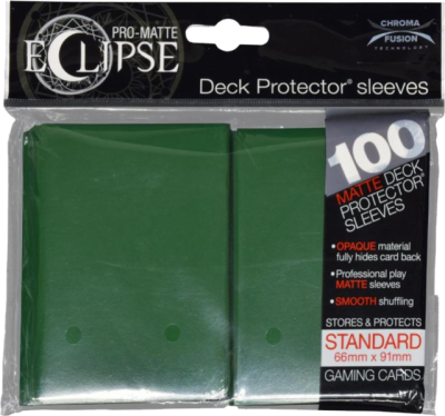 Protectores Standard 100 unds. Eclipse - Green Protectores Standard 100 unds. Eclipse - Green