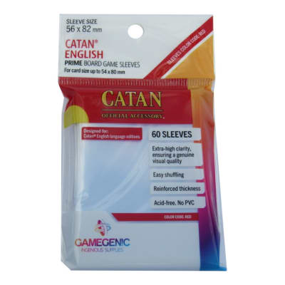 Protectores Prime Catan US (56 x 82 mm) Protectores Prime Catan US (56 x 82 mm)