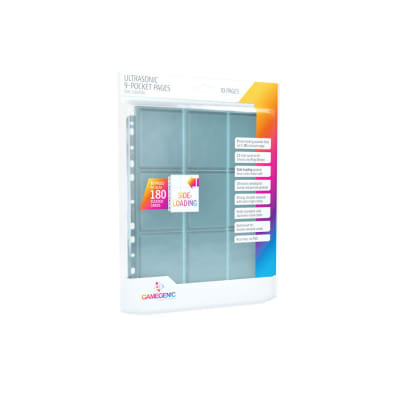 Hojas para Archivador Ultrasonic 9-pocket Sideloading - Clear
