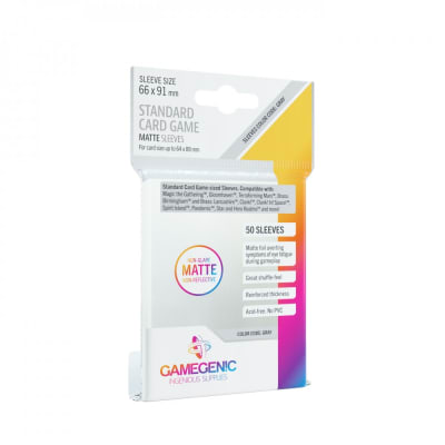 Protectores Matte Game Sleeves (50u)1