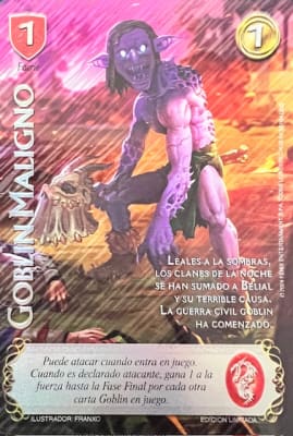 Goblin Maligno - Foil Lluvia