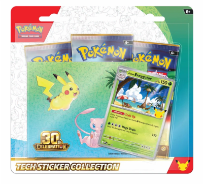 [PREVENTA] Pokémon TCG 30th Celebration Tech Sticker Collection Alolan Exeggutor ESP1