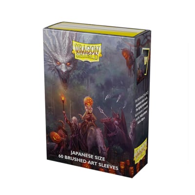 Protector Dragon Shield Japanes Art Brushed - Halloween Dragon 2022