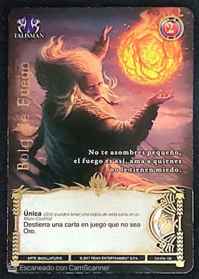 Bola de Fuego C.A.1