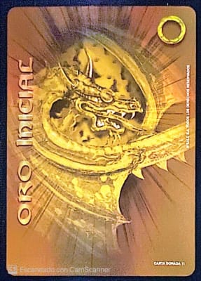 Oro Inicial Dorado