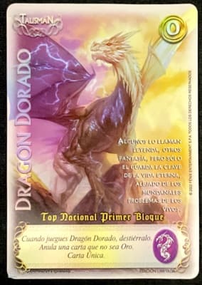 Dragon Dorado Top Nacional Primer Bloque