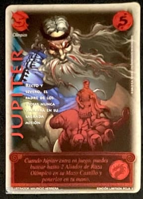 Jupiter Foil Rojo