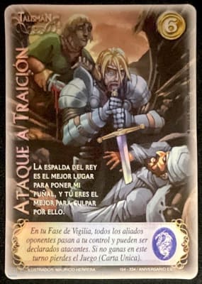 Ataque a Traicion Foil