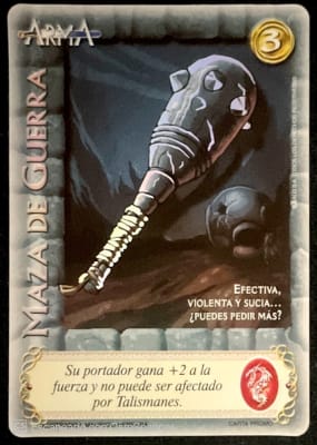 Maza de Guerra Promo1