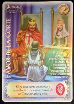 Favor de la Corte Foil