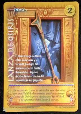 Lanza de Osiris