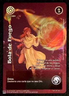 Bola de Fuego Legendaria LBF1