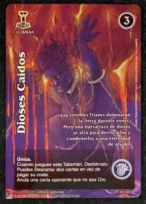 Dioses Caidos Legendario LBF