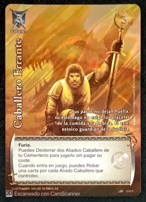 Caballero Errante Dorado