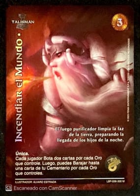 Incendiar el Mundo * LBF1