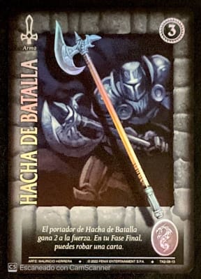 Hacha de Batalla Black