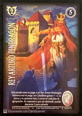 Rey Arturo Pendragon Black1