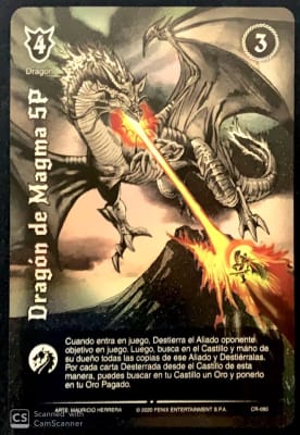 Dragón de Magma - SP Reprint1