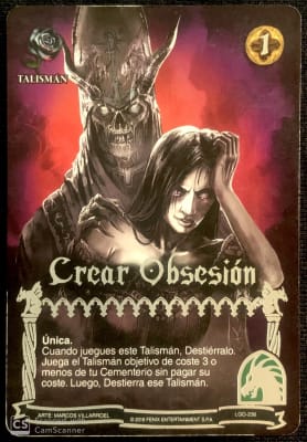 Crear Obsesión Legendario Crear Obsesión Legendario