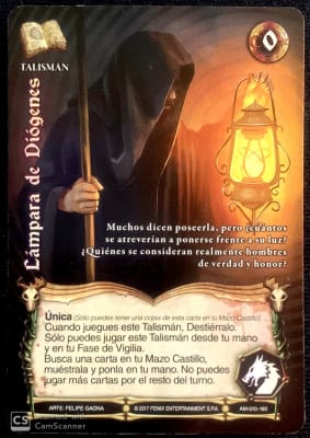 Lampara de Diogenes