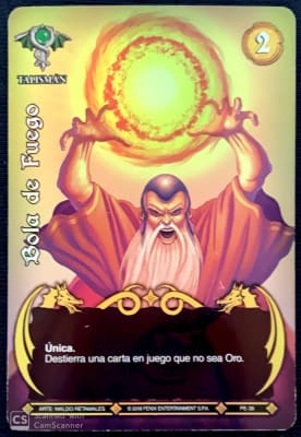 Bola de Fuego Retro