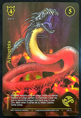 Apophis Legendario Foil Dorado1