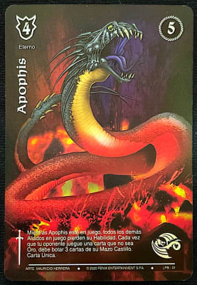Apophis Legendario Foil Plateado