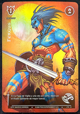 Fergus Legendario Foil Plateado1