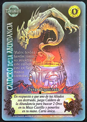 Caldero de la Abundancia J.O.1