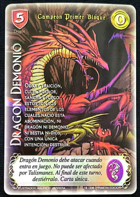 Dragon Demonio Campeón PB