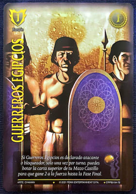 Guerreros Egipcios Black