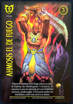 Ahmosis el de Fuego Black
