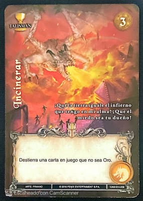 Incinerar